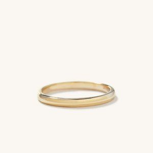 Mejuri Solid 14K Yellow Gold Band Ring